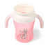 Поильник-непроливайка BabyOno 360* с мягким носиком 240 мл Розовый