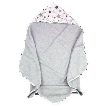 Полотенце махровое 80×80 см Звездочки (серый) Полотенце махровое 80×80 см Звездочки (серый)