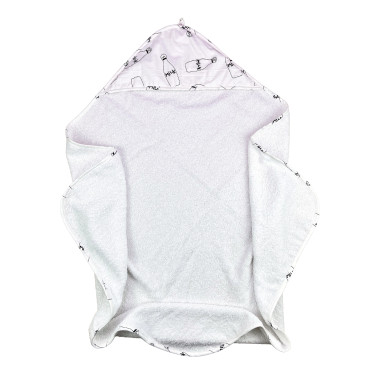 Полотенце махровое 80×80 см Молоко (белый)