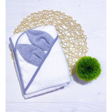 Полотенце махровое 75x80 см Ушастик (серый) Полотенце махровое 75x80 см Ушастик (серый)