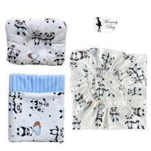 Набор 3в1 в детскую кроватку RoyalBaby №36 Панды голубые (голубой плюш) Набор 3в1 в детскую кроватку RoyalBaby №36 Панды голубые (голубой плюш)