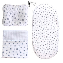 Набор 3в1 в КОЛЯСКУ RoyalBaby №20 Серые звездочки с пледом Набор 3в1 в КОЛЯСКУ RoyalBaby №20 Серые звездочки с пледом