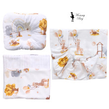 Набор 3в1 в детскую кроватку RoyalBaby №18 Зоопарк c пледом Набор 3в1 в детскую кроватку RoyalBaby №18 Зоопарк c пледом