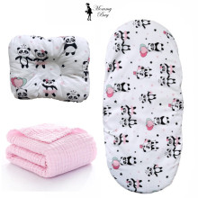 Набор 3в1 в КОЛЯСКУ RoyalBaby №42 Панды розовые с муслиновым пледом Набор 3в1 в КОЛЯСКУ RoyalBaby №42 Панды розовые с муслиновым пледом