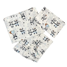 Комплект детского постельного белья 3в1 Mommy Bag №9 Панды голубые