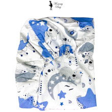 Простыня в стандартную кроватку 120*60 см №15 Коала на луне