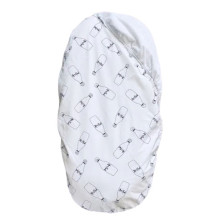 Простынь-наматрасник 80*40 см в коляску №30 Молоко Milk