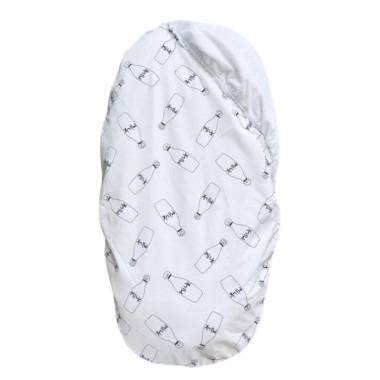 Простынь-наматрасник 80*40 см в коляску №30 Молоко Milk