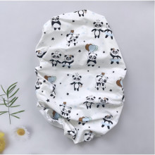 Простынь-наматрасник 80*40 см в коляску №28 Панды голубые