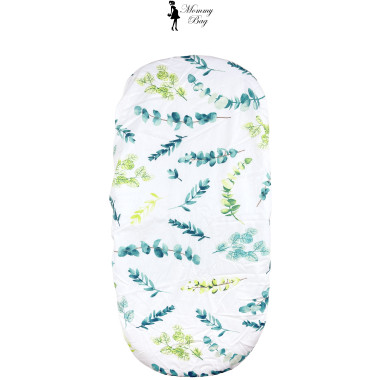 Простынь-наматрасник 80*40 см в коляску №26 Эвкалипт