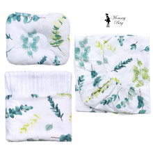 Набор 3в1 в детскую кроватку RoyalBaby №32 Эвкалипт с пледом Набор 3в1 в детскую кроватку RoyalBaby №32 Эвкалипт с пледом