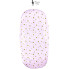 Простынь-наматрасник 80*40 см в коляску №16 Розовый с сердечками (глиттер)