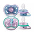 Пустышка Philips Avent Ultra Air для девочек 6-18 месяцев, 2 шт.