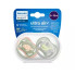 Пустышка Philips Avent Ultra Air для мальчиков 6-18 месяцев, 2 шт.