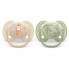 Пустышка Philips Avent Ultra Soft ультрамягкая, нейтральная 0-6 месяцев, 2 шт.