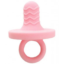 Пустышка Mommy Bag ортодонтическая Natural Step, силиконовая (0-12 мес) Розовая