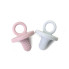Пустышка Mommy Bag ортодонтическая Natural Step, силиконовая (0-12 мес) Розовая
