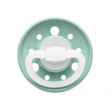 Пустышка Nip Вишенка, 0-6 мес., латекс, для мальчика, 1 шт. (Мятная)
