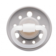 Пустышка Nip Вишенка, 0-6 мес., латекс, для мальчика, 1 шт. (Серая)