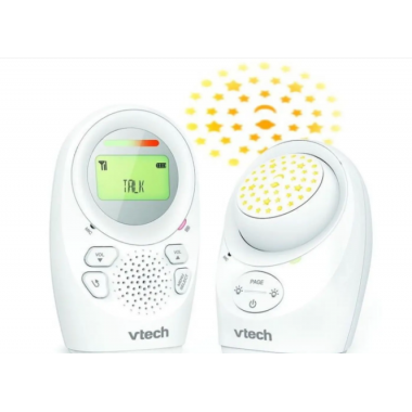 Радионяня с двухсторонней связью с колыбельными и проектором Vtech DM1212