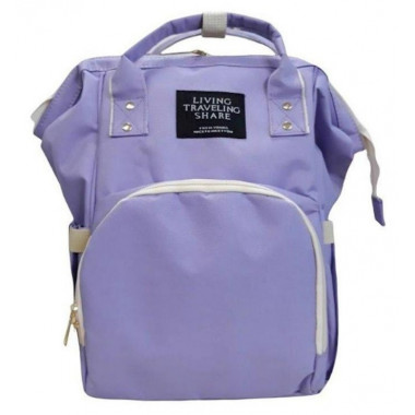 Сумка-рюкзак 2в1 для мамы Baby Bag Лавандовая