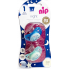 Пустышка Nip Моя семья Ночные, 0-6 мес., силикон, для мальчика, 2 шт.