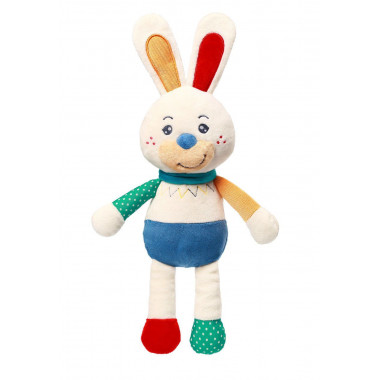 Игрушка-обнимашка Кролик "Джерри" 0+ BabyOno (высота 34 см)