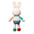 Игрушка-обнимашка Кролик "Джерри" 0+ BabyOno (высота 34 см)