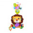 Игрушка с грызуном Лев "ЛЕОН" Balibazoo (высота 21 см)