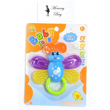 Погремушка-прорезыватель "Бабочка" Baby Toys