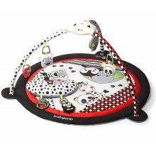 Развивающий музыкальный коврик Зверята 0+ BabyOno с проектором 100*100 см