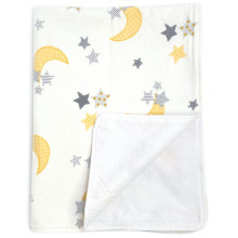 Непромокаемая пеленка многоразовая Луна и звездочки - #18 90х60 см Непромокаемая пеленка многоразовая Луна и звездочки - #18 90х60 см