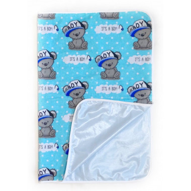 Непромокаемая пеленка многоразовая It’s A Boy Blue – #5