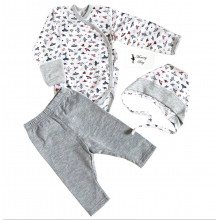 Комплект 3 ед.Tobbi Космос р.62, 0-6 мес