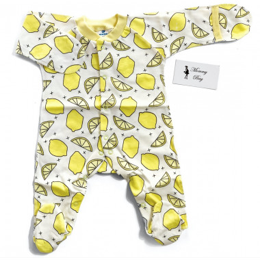 Человечек Minikin Лимончики р.56 0-3 мес