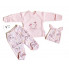 Комплект 3 ед. RoyalBaby Единорожки Розовые р.56, 0-3 мес