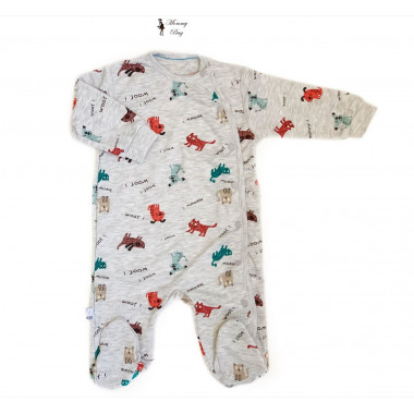 Человечек RoyalBaby Собачки р.68, 3-9 мес