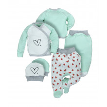 Комплект 3 ед. RoyalBaby Арбузики с распашонкой р.62, 0-6 мес Комплект 3 ед. RoyalBaby Арбузики с распашонкой р.62, 0-6 мес