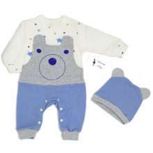 Человечек RoyalBaby Медвежонок Рич р.56, 0-3 мес Человечек RoyalBaby Медвежонок Рич р.56, 0-3 мес