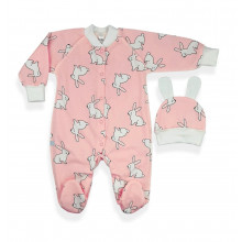 Человечек RoyalBaby Волшебные зайчики р.62, 0-6 мес Человечек RoyalBaby Волшебные зайчики р.62, 0-6 мес