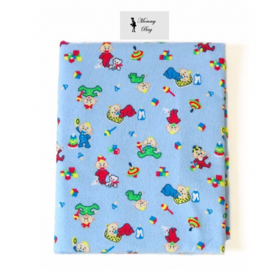 Фланелевая пеленка байковая Малыши #4