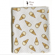 Фланелевая пеленка байковая Мороженное оранжевое #14 Фланелевая пеленка байковая Мороженное оранжевое #14