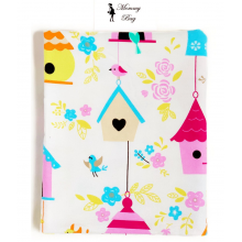 Фланелевая пеленка байковая Скворечники #5