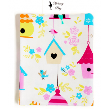 Фланелевая пеленка байковая Скворечники #5