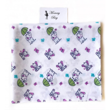 Пеленка ситец Слоники с зонтиком #7 Пеленка ситец Слоники с зонтиком #7