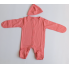 Слипик (человечек) + шапочка 3-6 месяцев Коралловый р.62