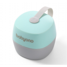 Футляр-контейнер для пустышки BabyOno Серо-Бирюзовый Футляр-контейнер для пустышки BabyOno Серо-Бирюзовый