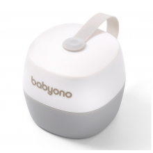 Футляр-контейнер для пустышки BabyOno Серо-Белый Футляр-контейнер для пустышки BabyOno Серо-Белый