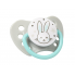 Пустышка BabyOno NATURAL NURSING, 0-3 мес., силикон, Зайка, 2 шт.