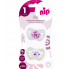 Пустышка Nip Моя жизнь, 0-6 мес., силикон, для девочки, 2 шт.